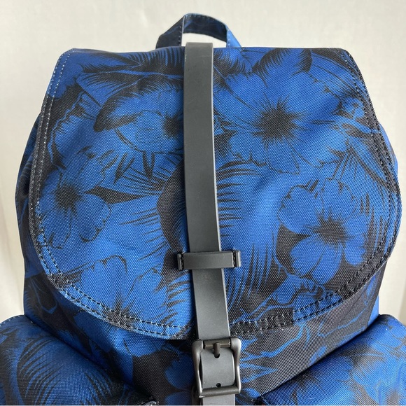 Herschel Supply Co. Dawson Blue Hawaiian Print Backpack - Picture 4 of 16